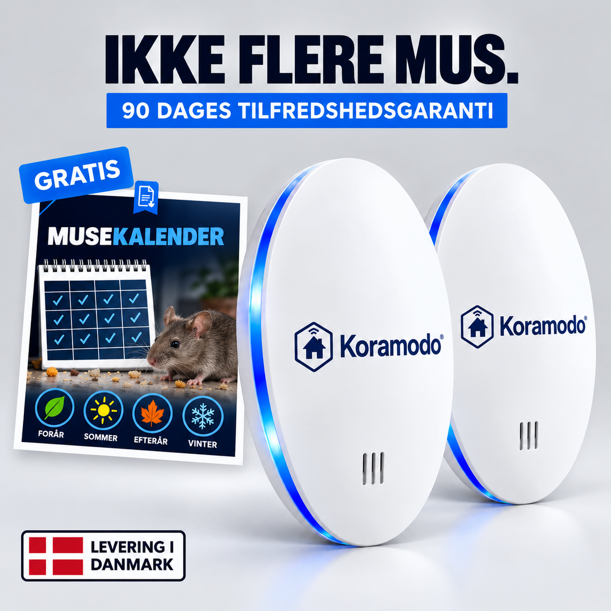 Koramodo – 2 stk. + gratis musekalender